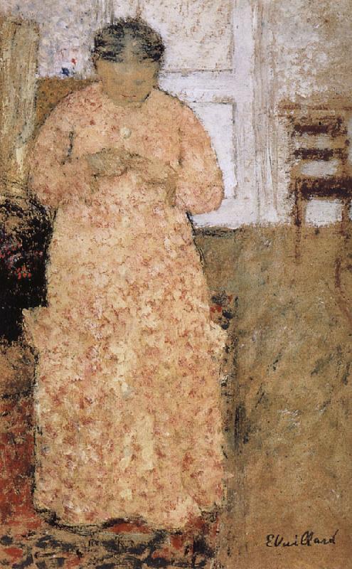 Edouard Vuillard Pink clothes women china oil painting image